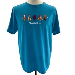 Vintage McDonald’s Classic Crew Employee T-Shirt Blue 44 Chest